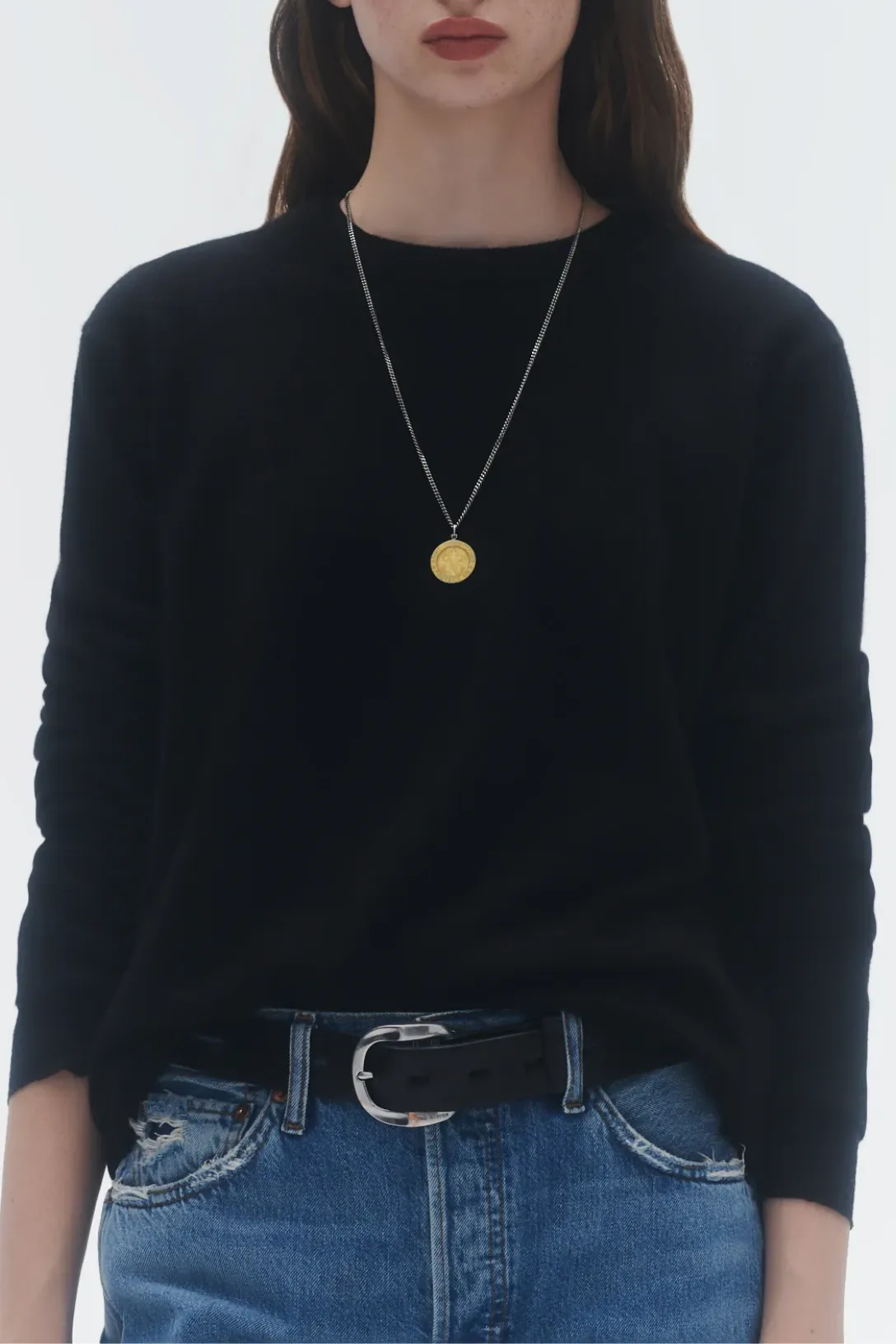 Oversized Crew | Black