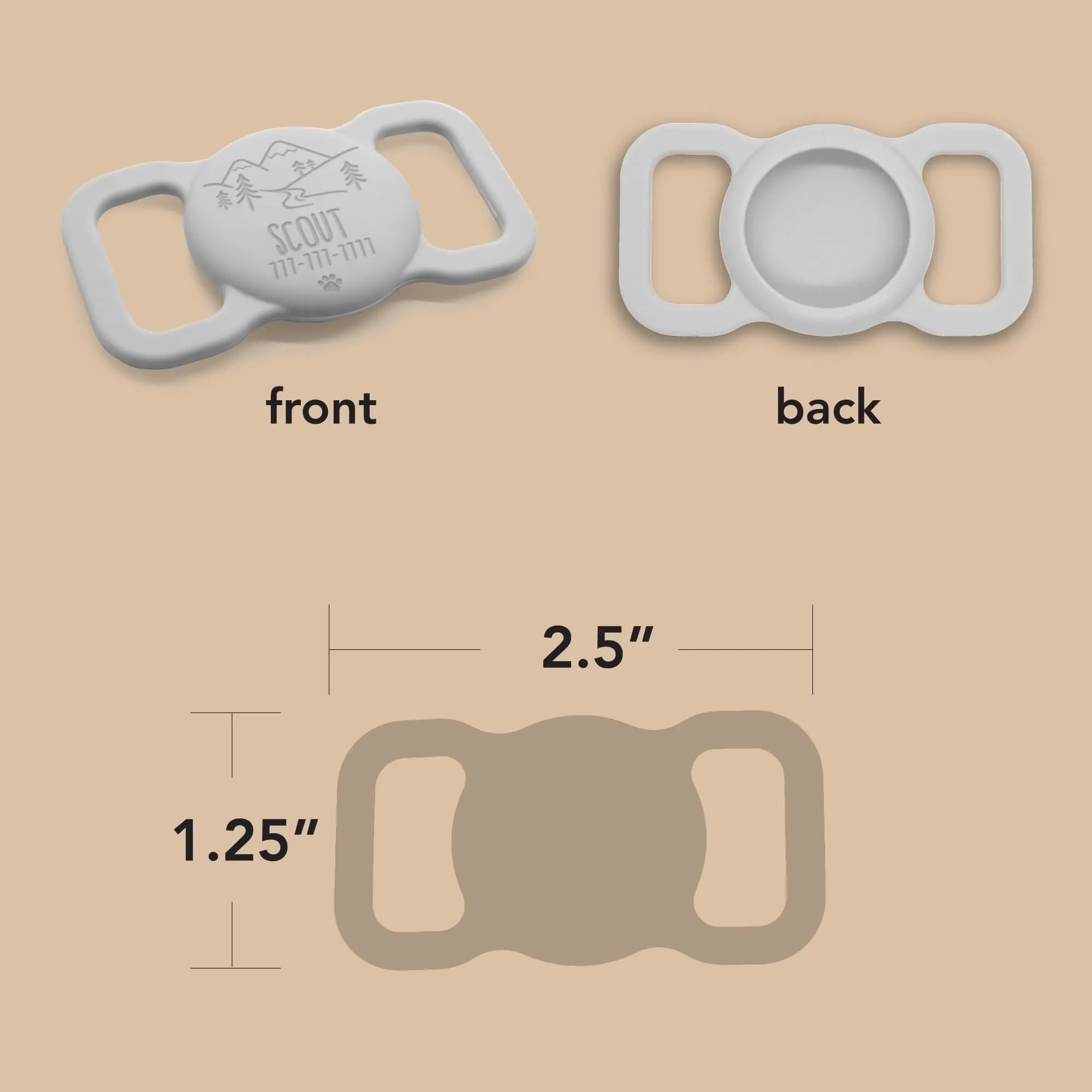 Paw AirTag Holder