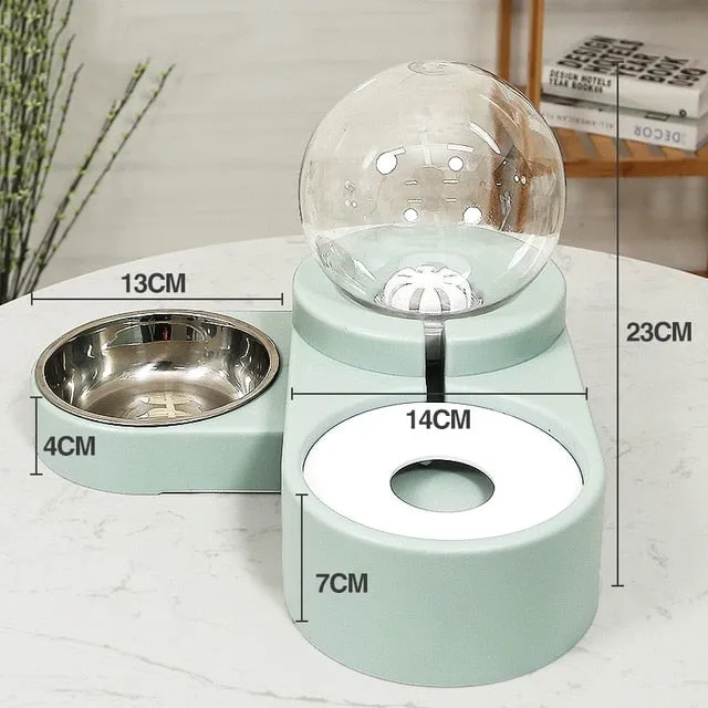 Pets Water Bottle and Food Set