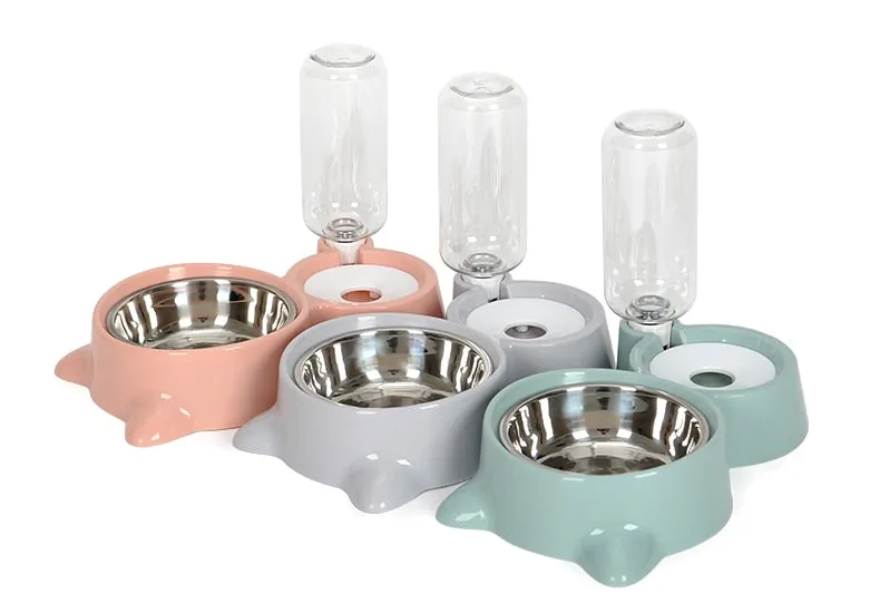 Pets Water Bottle and Food Set