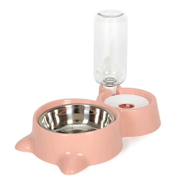 Pets Water Bottle and Food Set