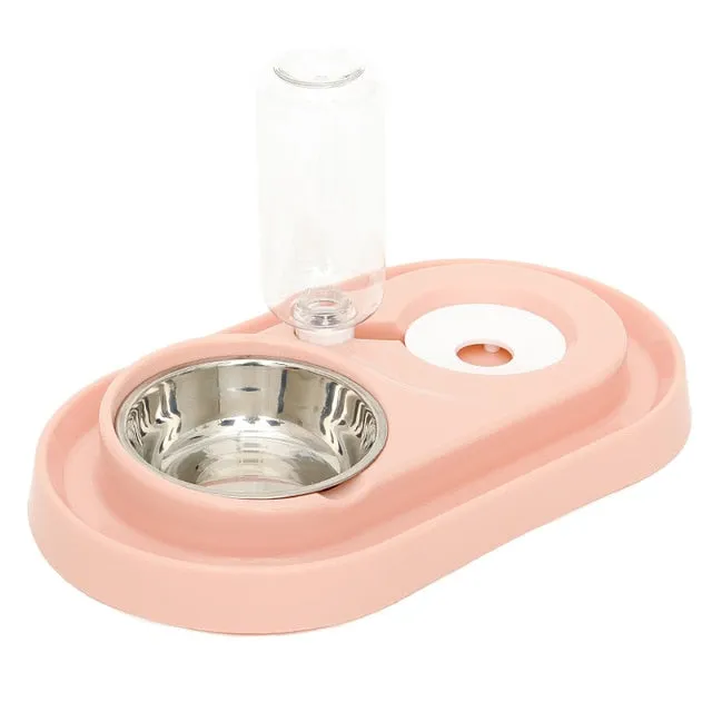 Pets Water Bottle and Food Set