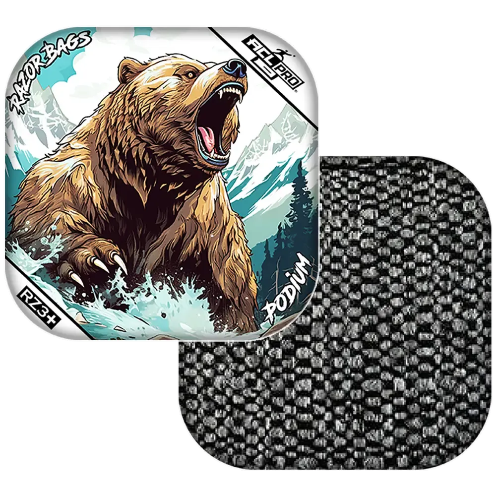 Podium | Alaskan Grizzly | ACL PRO Razor Cornhole Bags