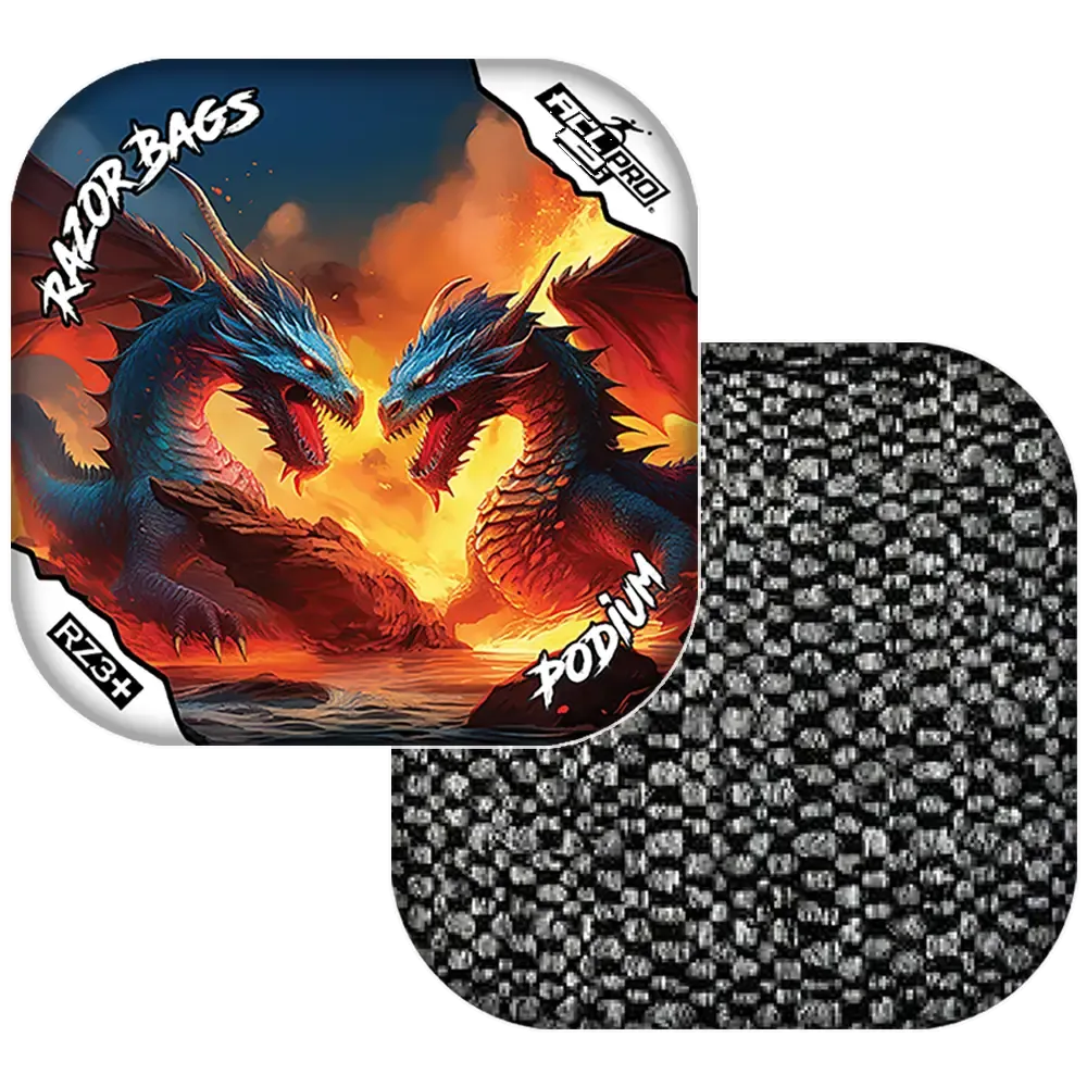 Podium | Battle Dragons | ACL PRO Razor Cornhole Bags