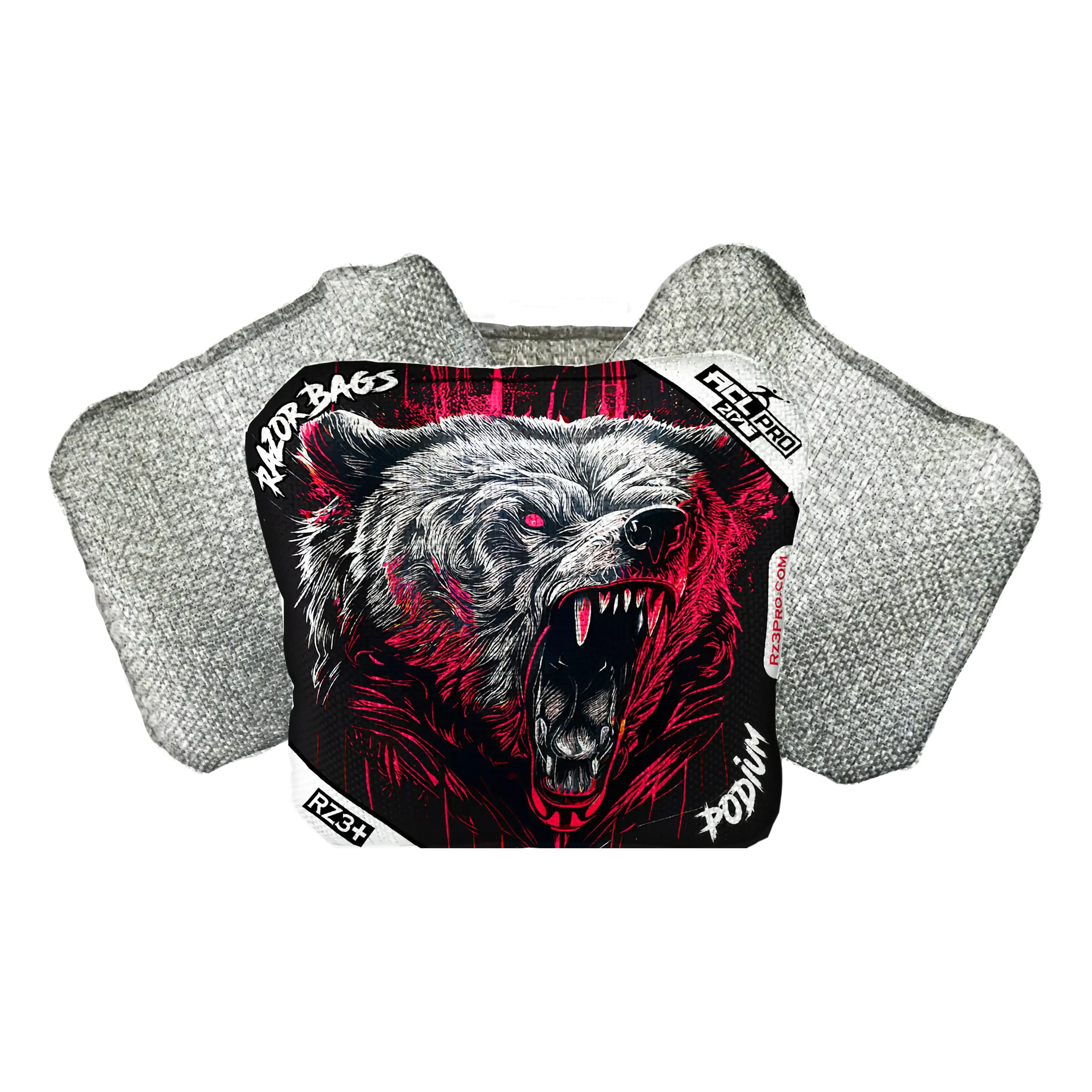 Podium | Grizzly Black Series | ACL PRO Razor Cornhole Bags