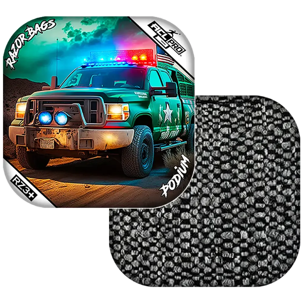 Podium | Hero Border Patrol | ACL PRO Razor Cornhole Bags