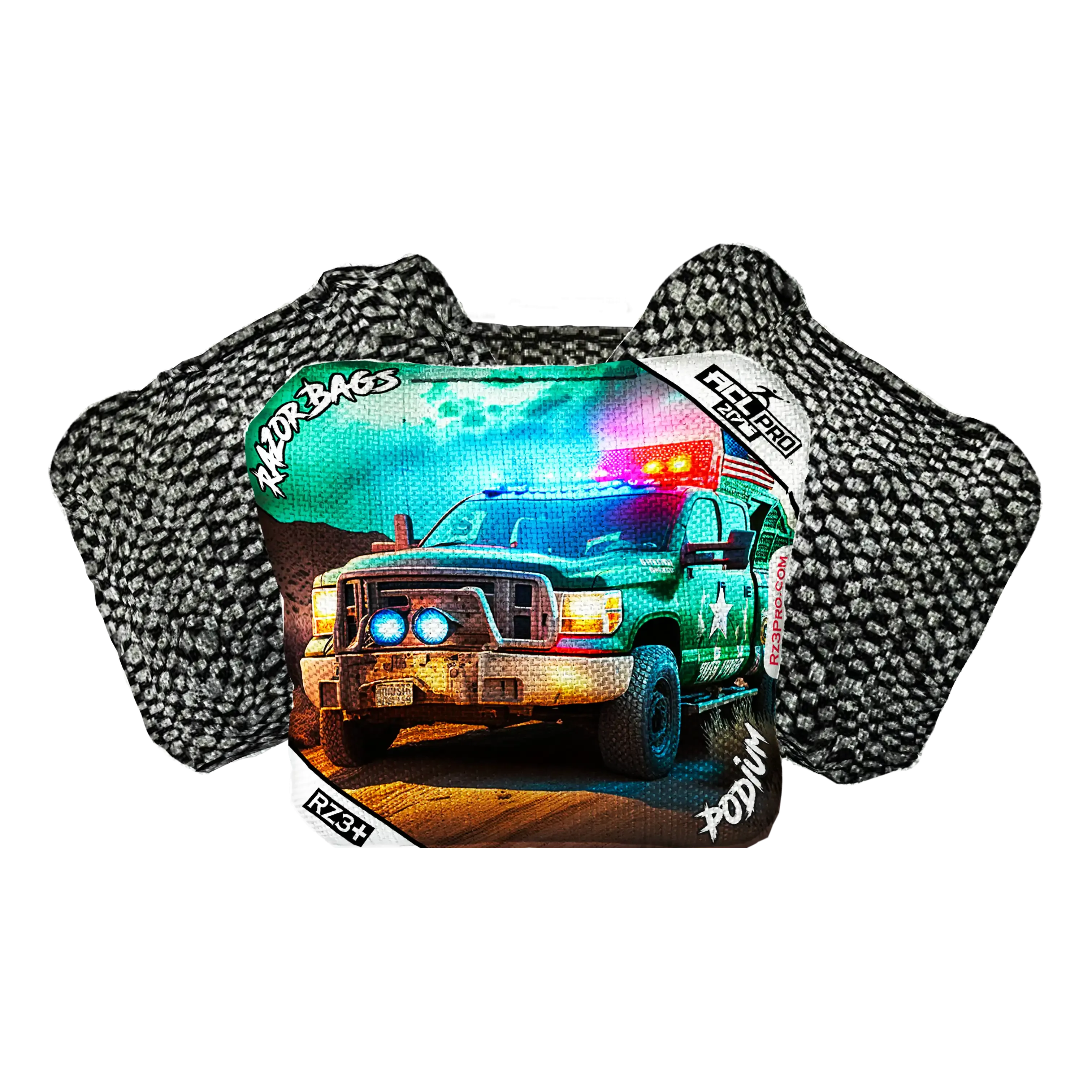 Podium | Hero Border Patrol | ACL PRO Razor Cornhole Bags