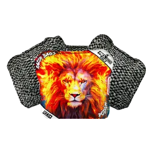 Podium | Lion Flame | ACL PRO Razor Cornhole Bags