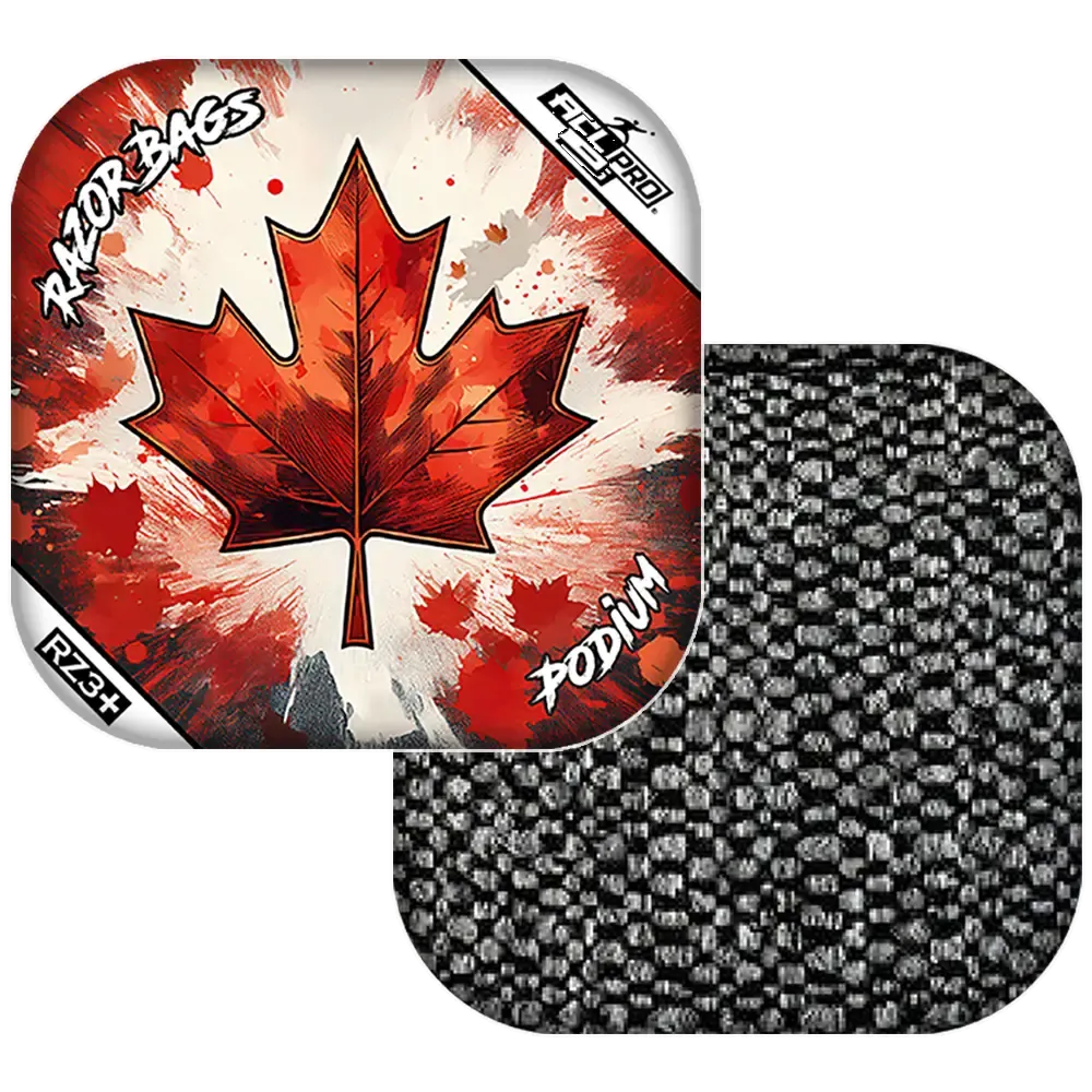 Podium | Maple Leaf | ACL PRO Razor Cornhole Bags