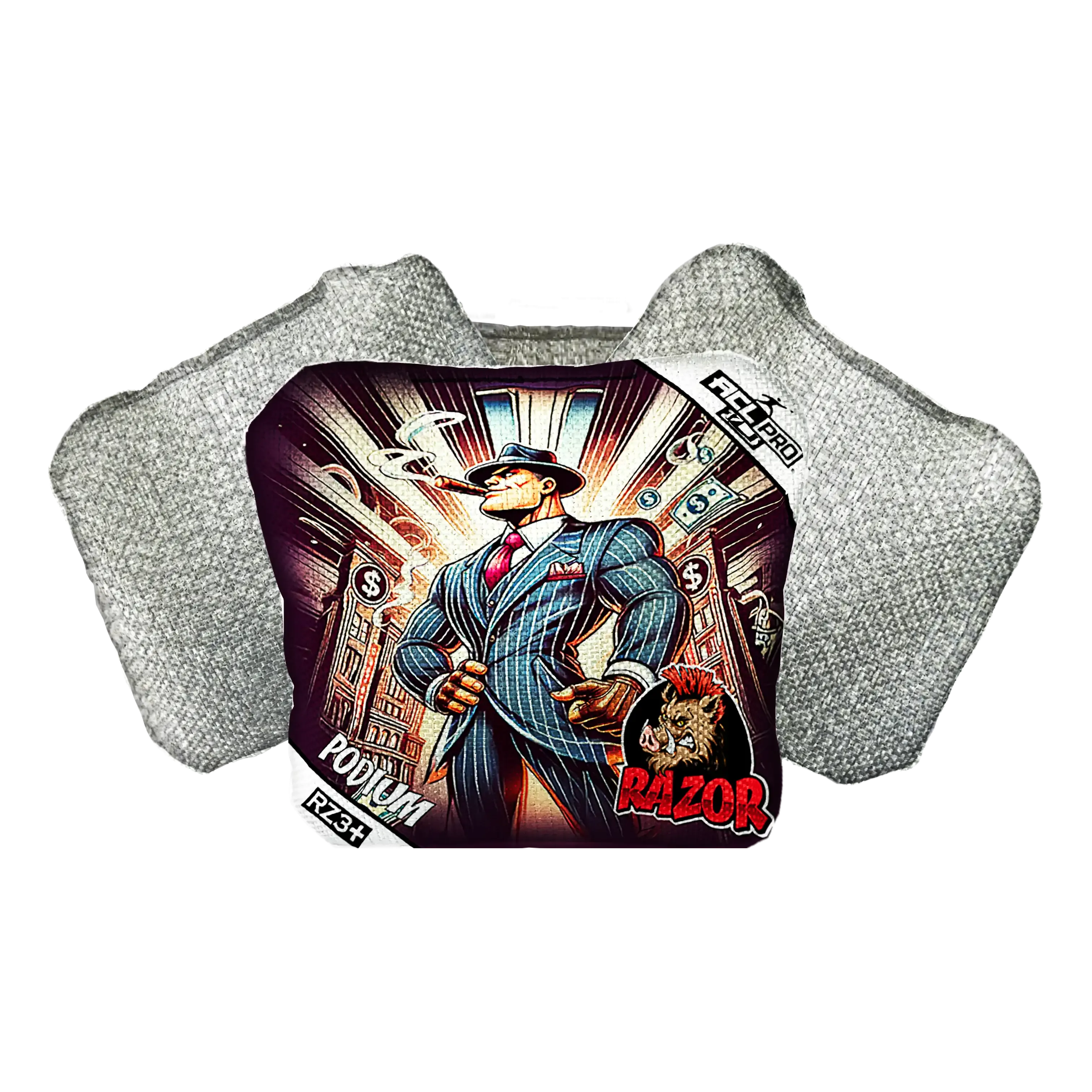Podium | Mob Boss | ACL PRO Razor Cornhole Bags