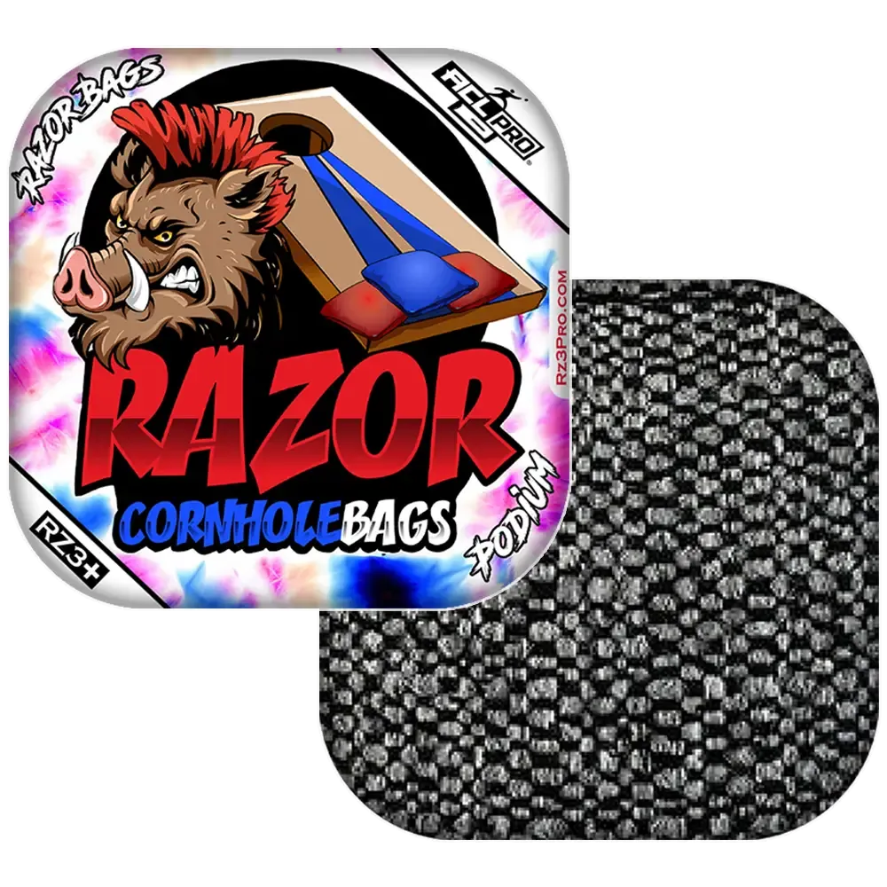 Podium | Razor Tie Dye | ACL PRO Razor Cornhole Bags