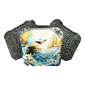 Podium | Shark 3D | ACL PRO Razor Cornhole Bags