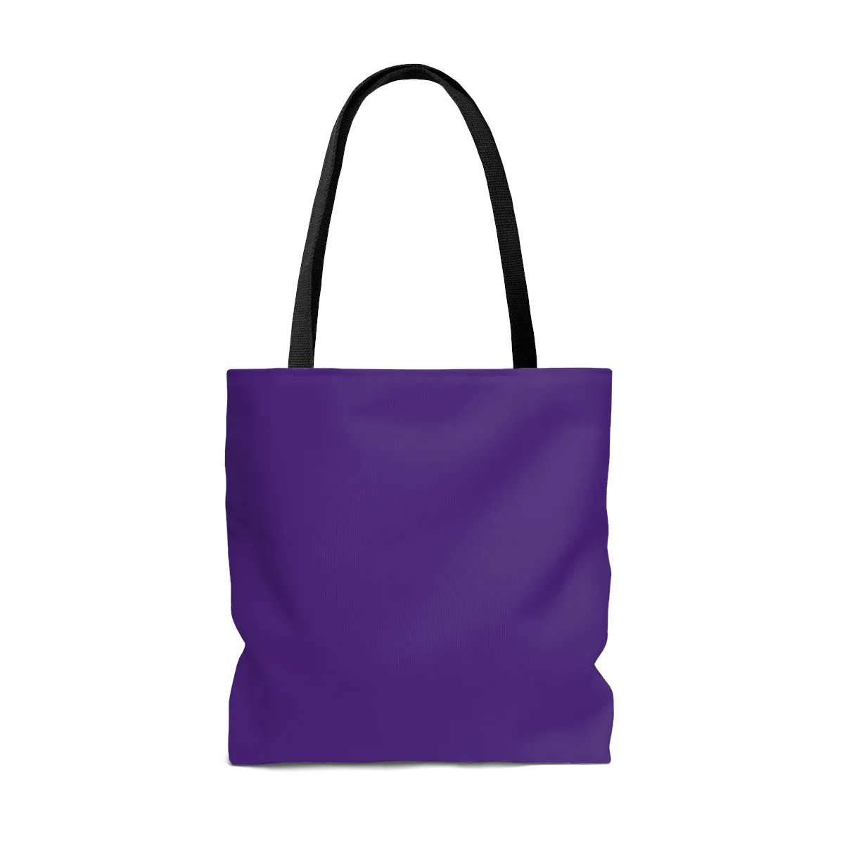 Purple and Yellow Sun and Stars Tote Bag