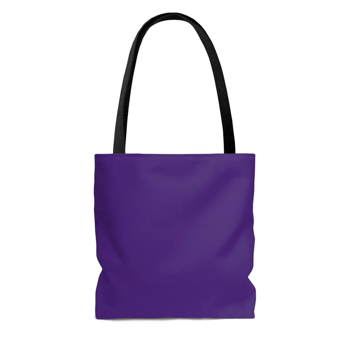Purple and Yellow Sun and Stars Tote Bag
