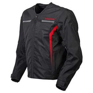 ScorpionExo Men's Drafter II Jacket (Red, Medium)
