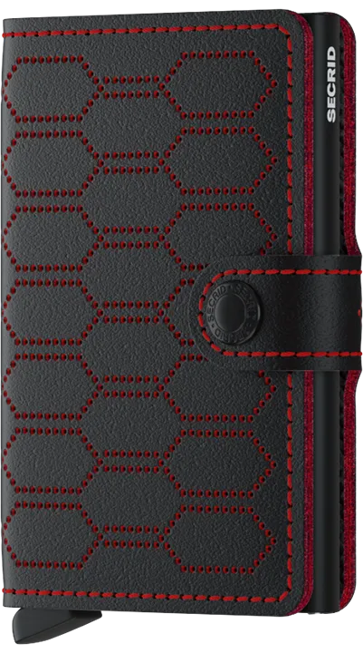 Secrid Miniwallet - Fuel Black-Red