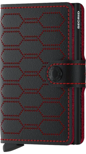 Secrid Miniwallet - Fuel Black-Red