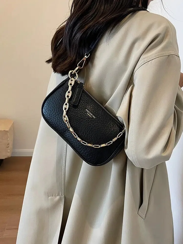 Small Square Chain Strap Shoulder Bag