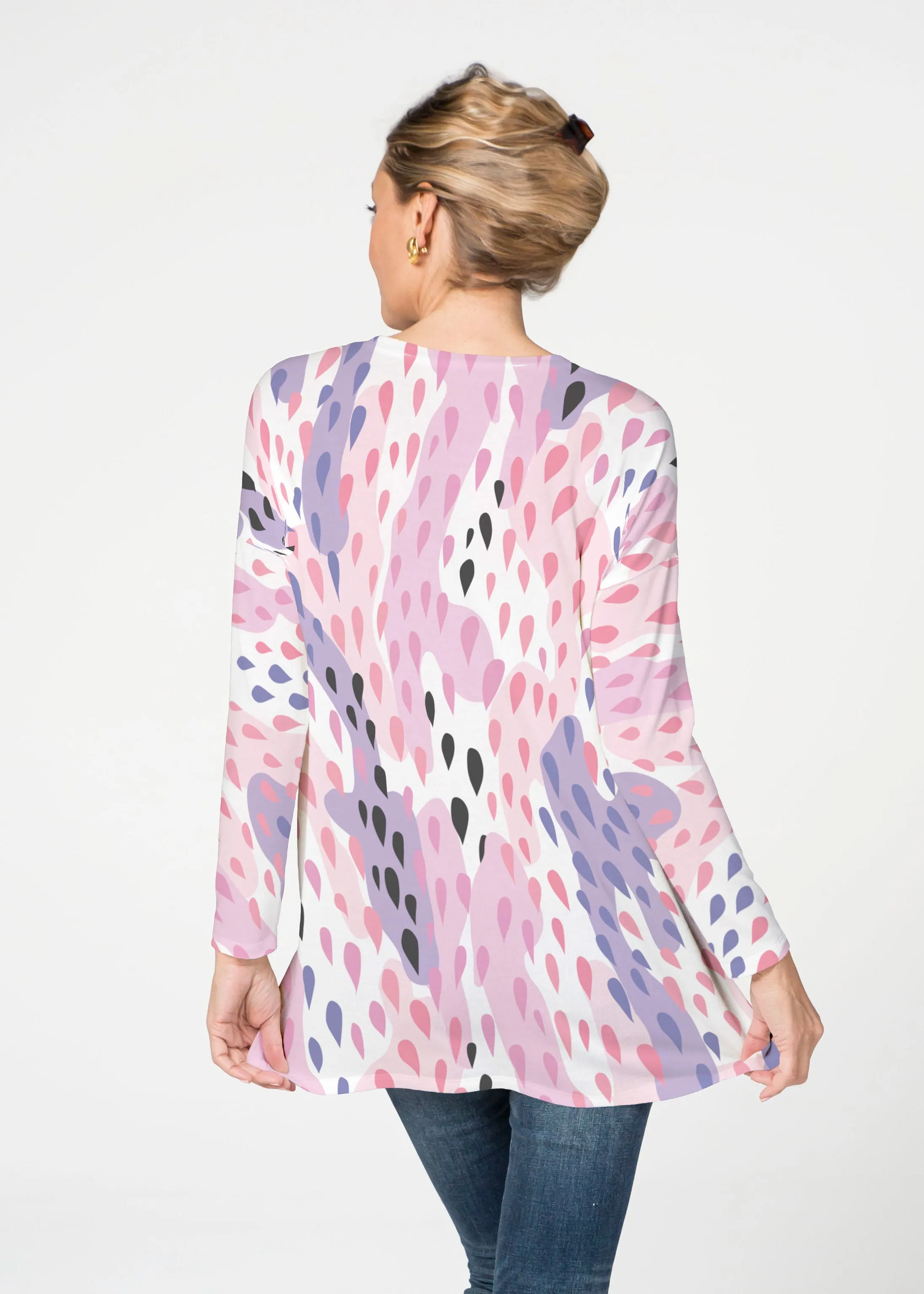Spring Rain (14268) ~ Slouchy Butterknit Top