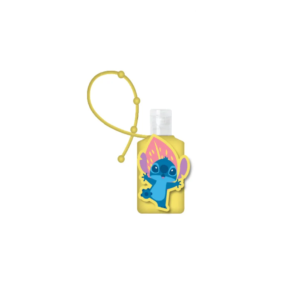 Stitch Kids Hand Sanitizer Holder Set with 1 oz Refillable Hand Sanitizer Bottles 2 Pack or 4 Pack