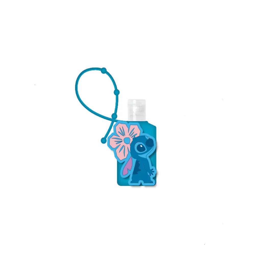 Stitch Kids Hand Sanitizer Holder Set with 1 oz Refillable Hand Sanitizer Bottles 2 Pack or 4 Pack