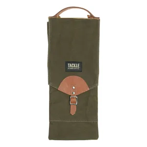 Tackle Compact Waxed Canvas Stick Bag - Forest Green