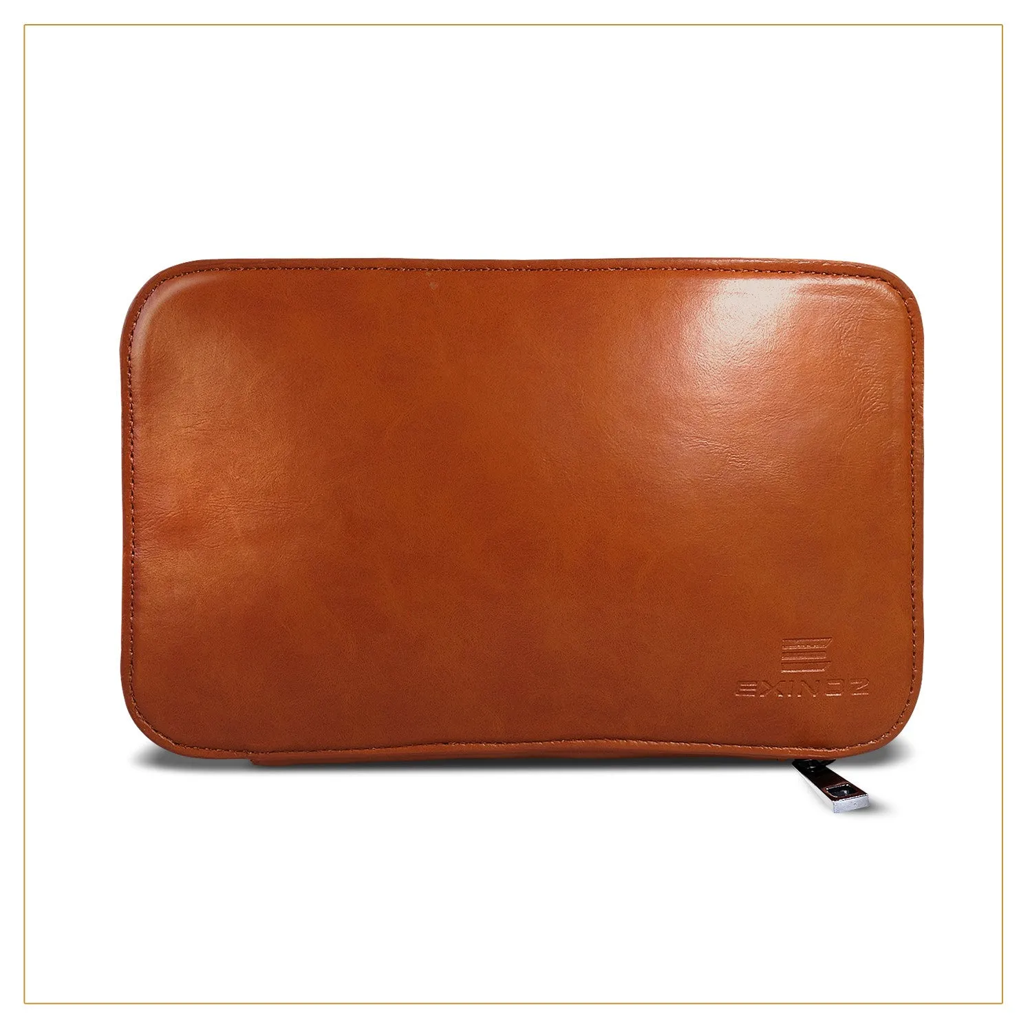Tech Organizer Kit | Stores and Protects your Devices and Accessories I Perfect Fit & Elegant Design [Brown]