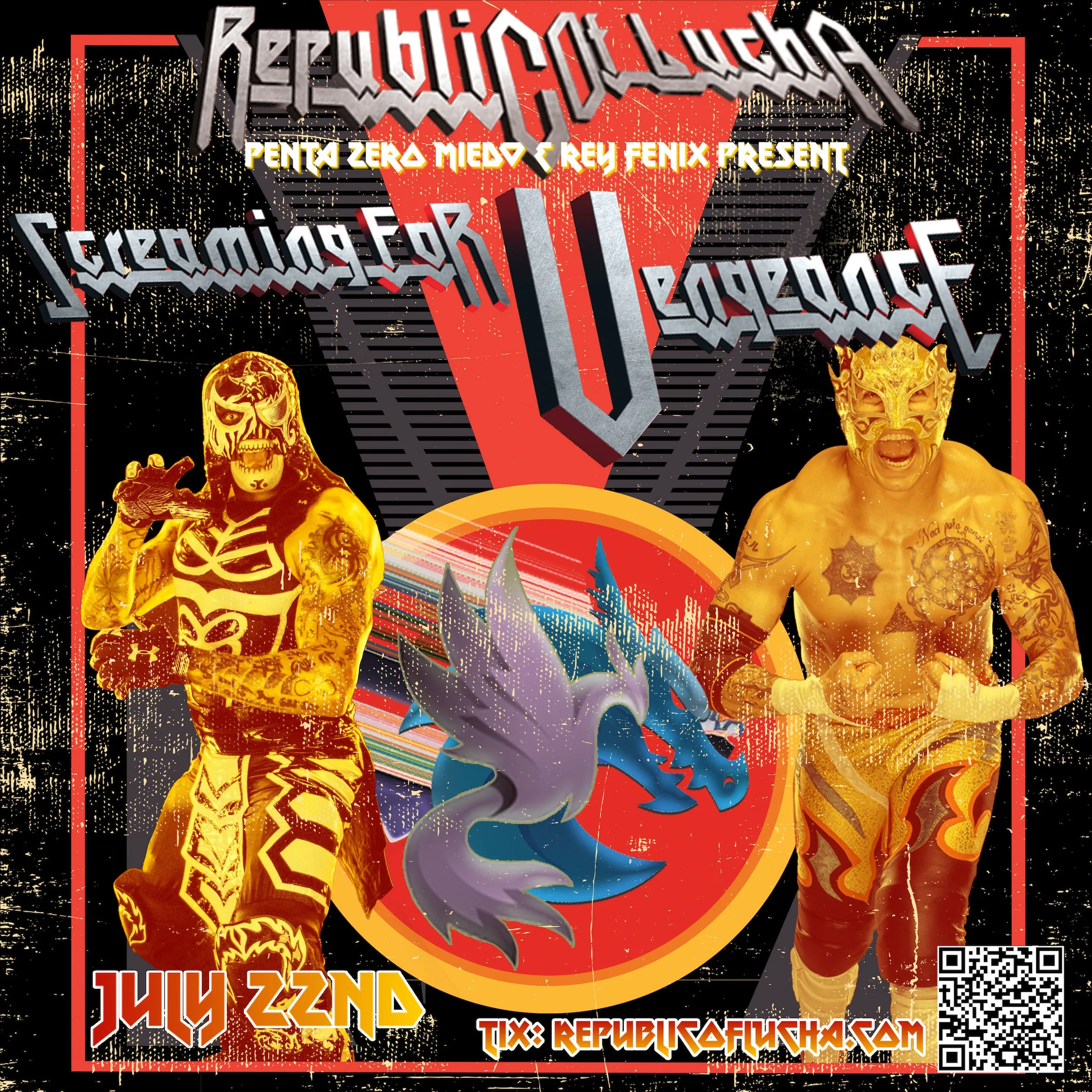 The Lucha Brothers present "SCREAMING 4 VENGEANCE" LIVE Saturday July 22, 2023