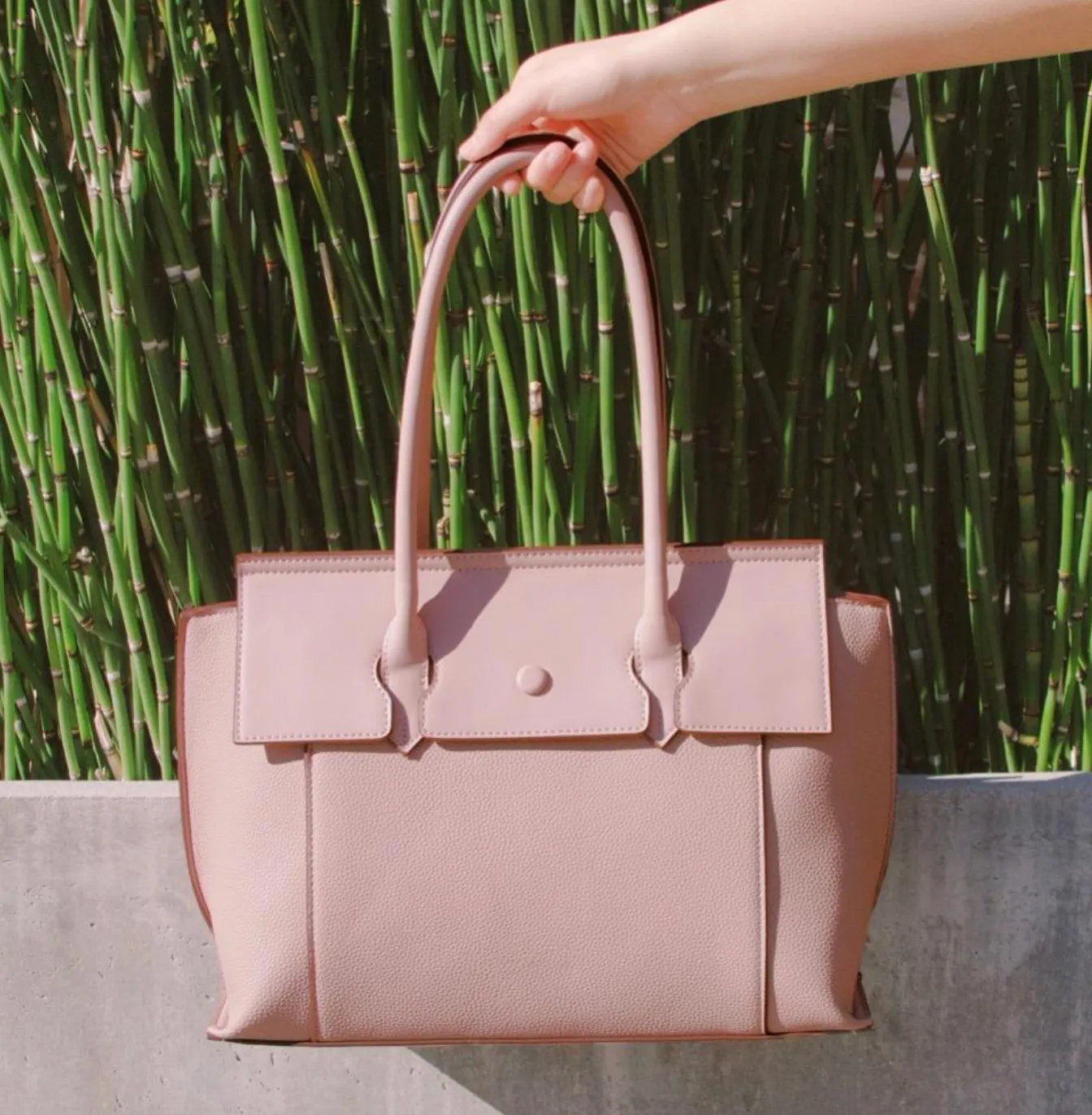 The Naomi Blush Purse