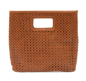Trinity Faux Cane Cutout Handle Tote