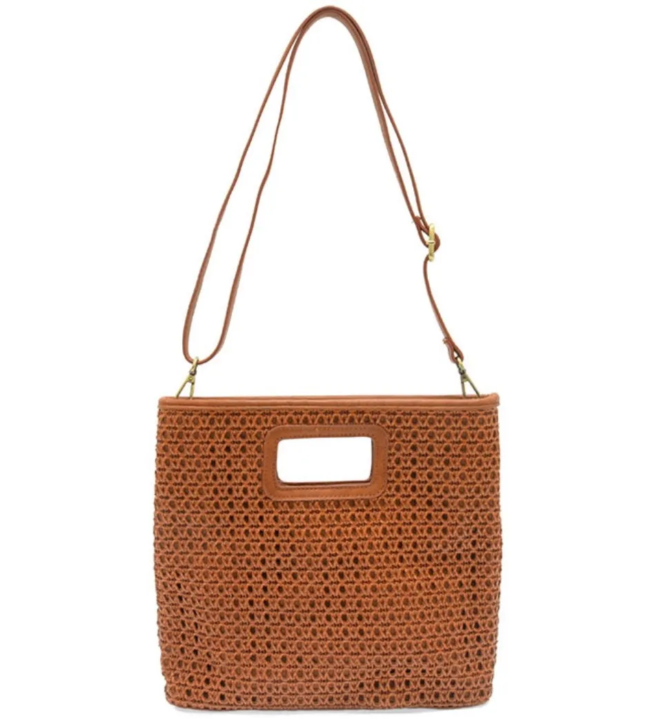 Trinity Faux Cane Cutout Handle Tote