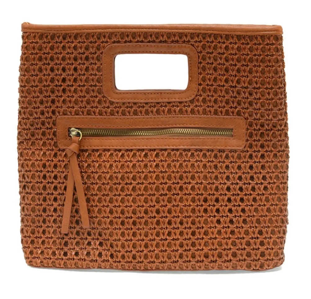 Trinity Faux Cane Cutout Handle Tote