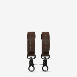 Up All Night Pram Straps - Cocoa