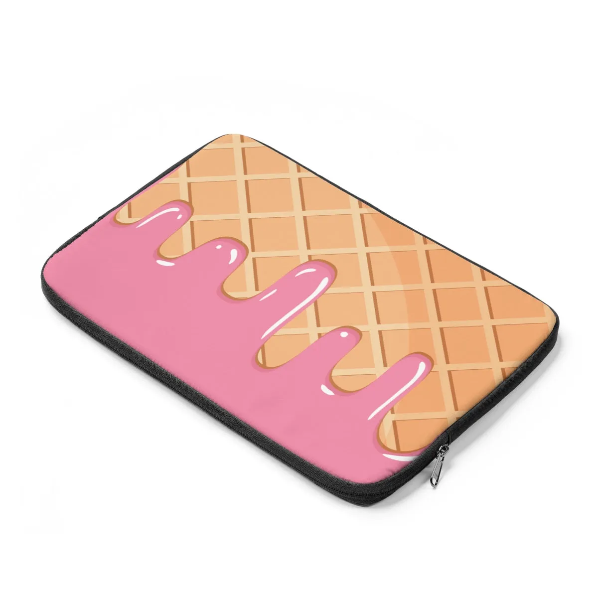 Waffle and Ice Cream Laptop Sleeve