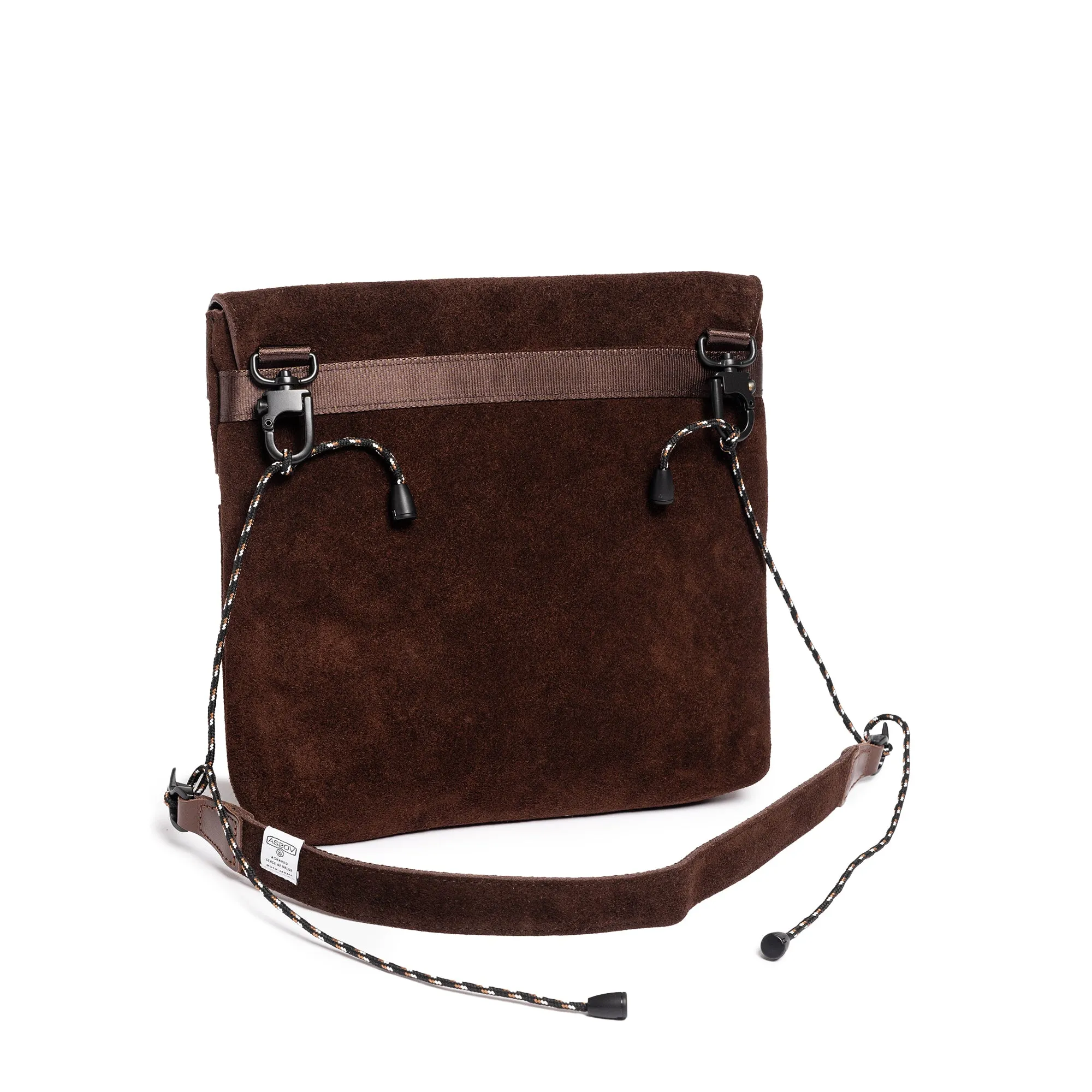 Waterproof Suede Sacoche Choco 091750-23