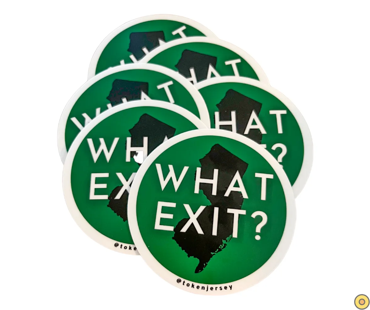 WHAT EXIT sticker