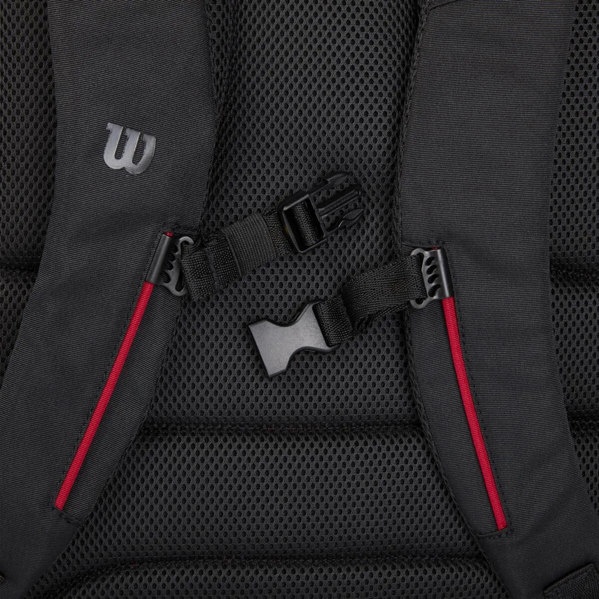 Wilson Clash v2 Super Tour Backpack Racquet Bag (Red/Black)