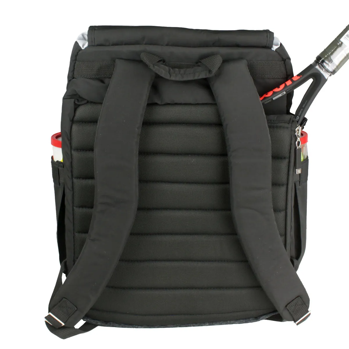 Wilson Women's Foldover Backpack Racquet Bag (Black)
