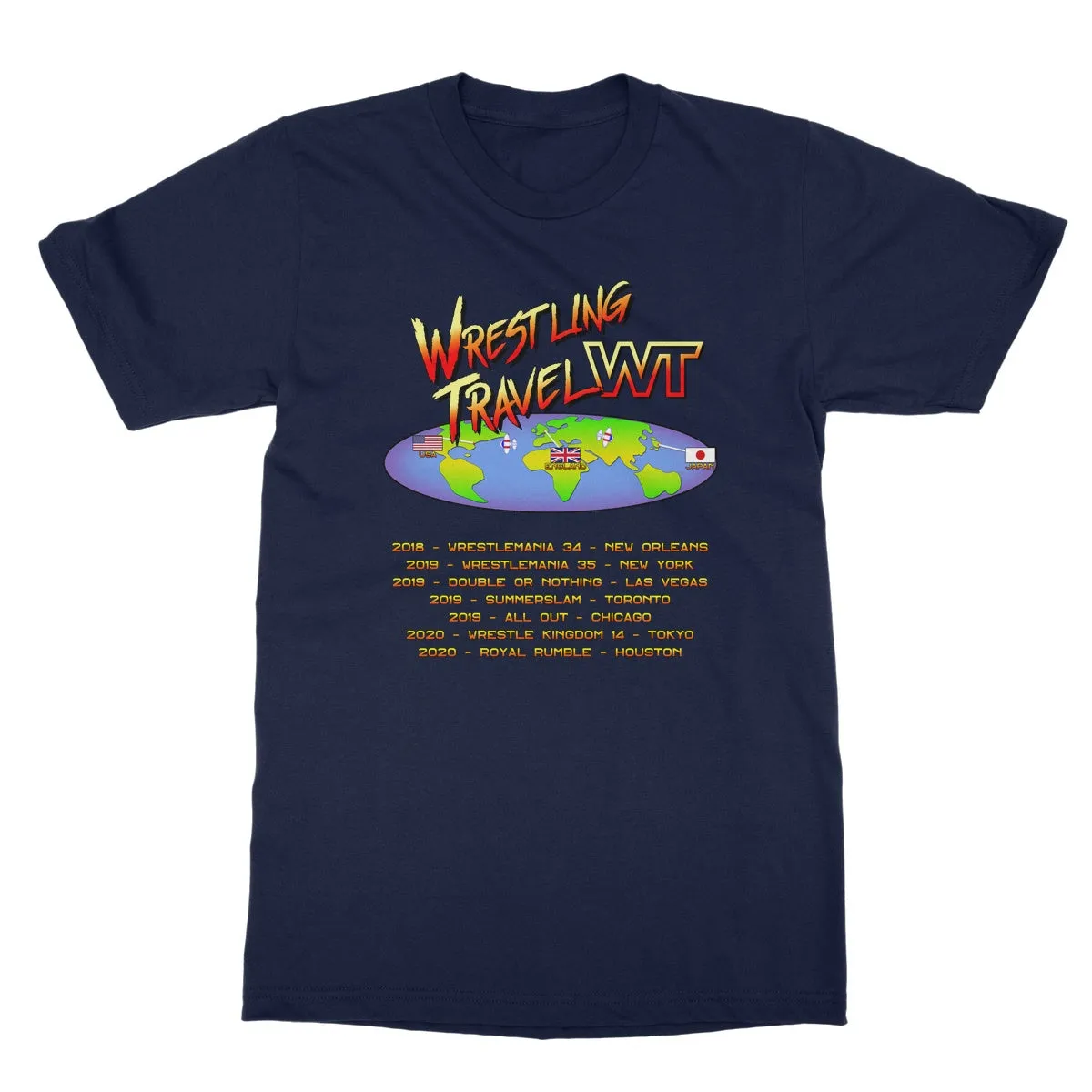 Wrestling Travel SF Softstyle T-Shirt