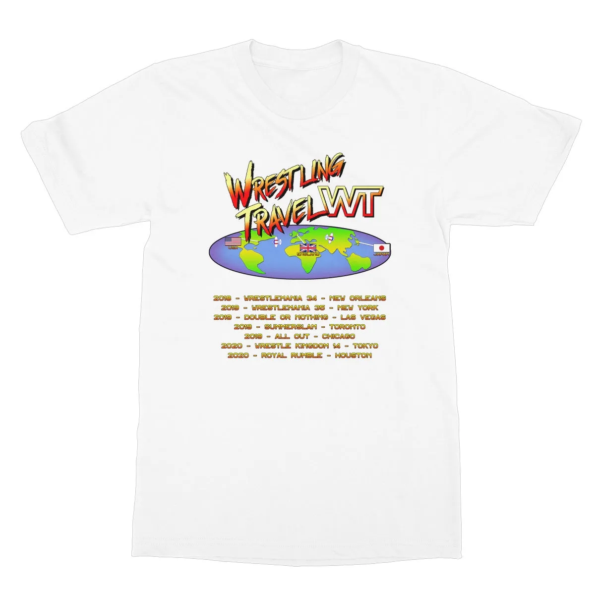 Wrestling Travel SF Softstyle T-Shirt
