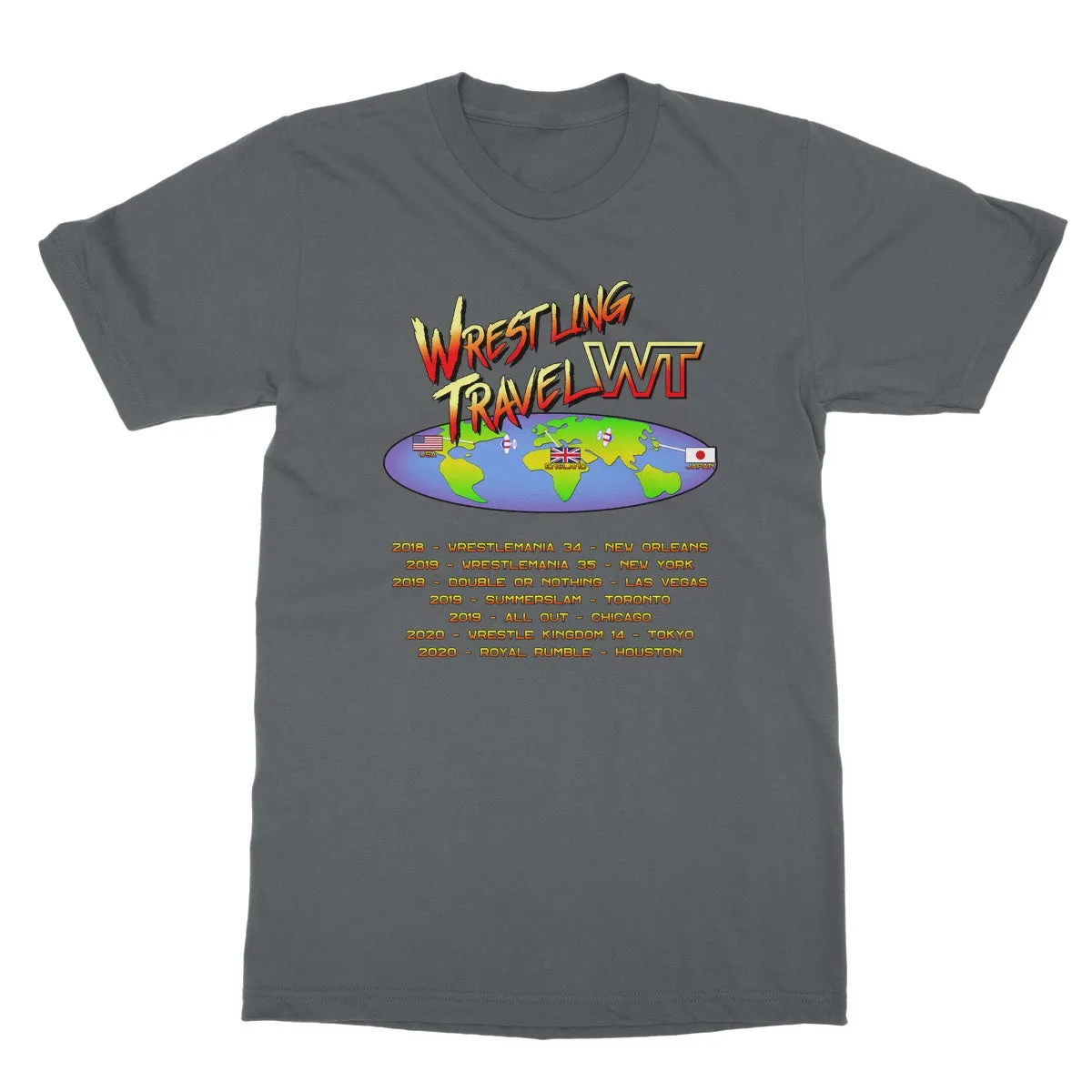 Wrestling Travel SF Softstyle T-Shirt