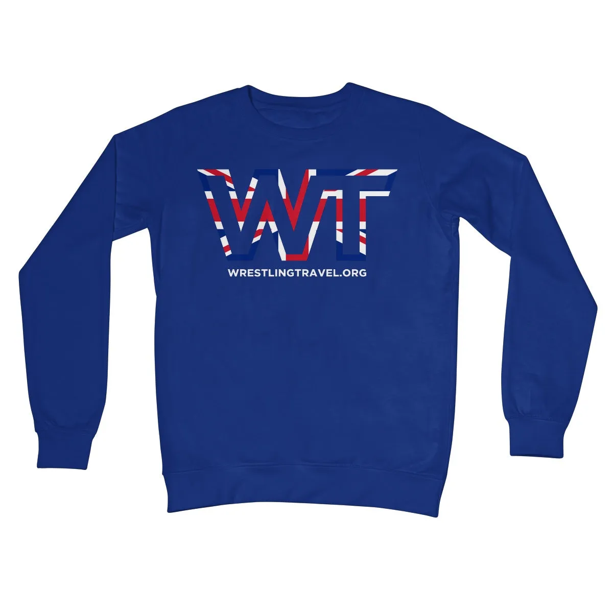 Wrestling Travel UK Logo Crew Neck Sweatshirt