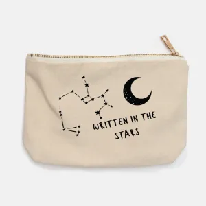 Written in the Stars Canvas Pencil Case